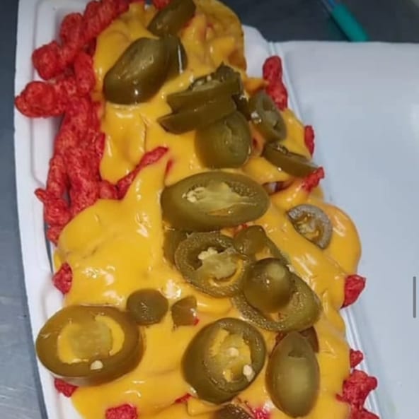 Hot Cheetos with Cheese.