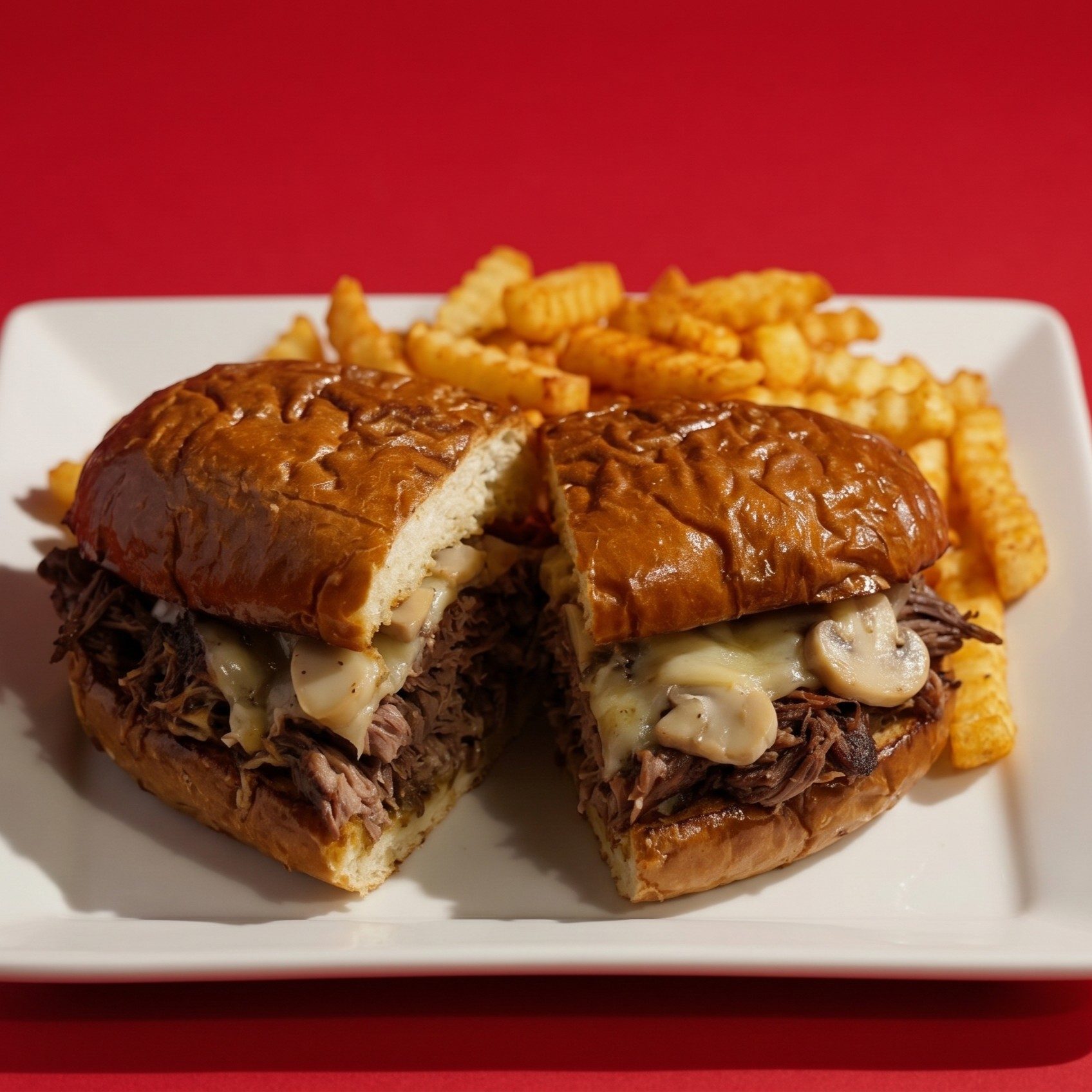 Torta with Fries.